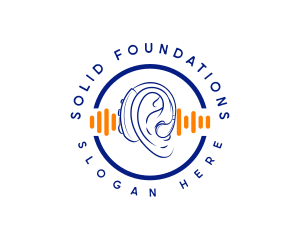 Audiology Hearing Aid logo