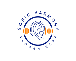 Audiology Hearing Aid logo design