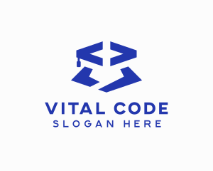 Technology Coding Learning logo design