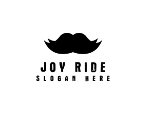 Mustache Hair Barber logo design