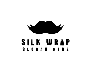 Mustache Hair Barber logo design