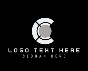 Communication - Cyber Tech Letter C logo design