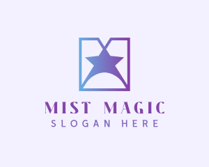 Generic Star Letter M logo design