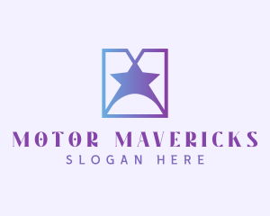 Generic Star Letter M logo design