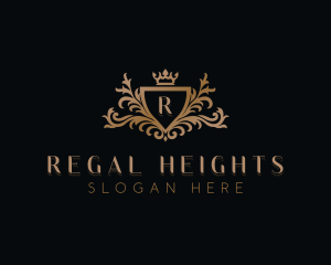 Regal Royalty Wedding logo design