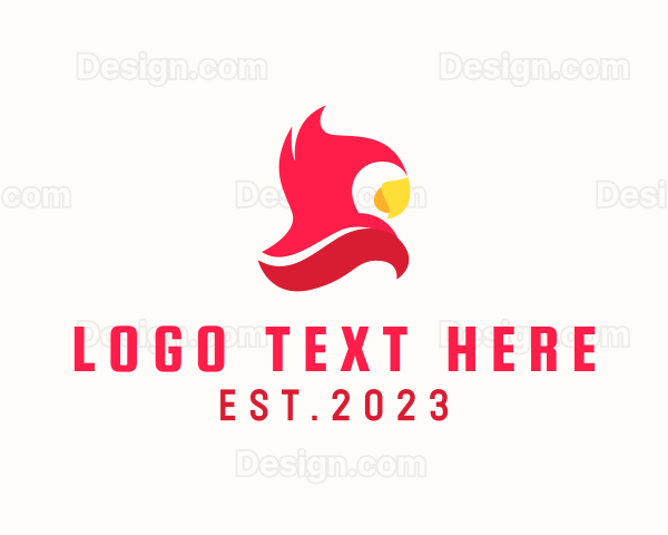 Wild Parrot Bird Logo