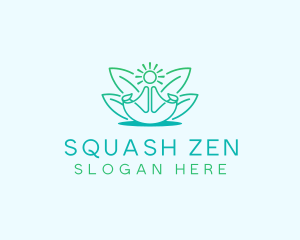 Wellness Yoga Meditation logo design