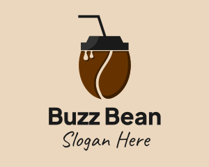 Organic Coffee Drink  logo design