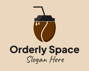 Organic Coffee Drink  logo design