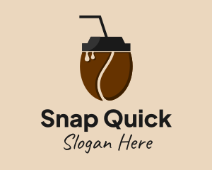 Organic Coffee Drink  logo design