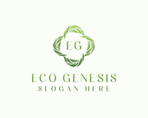 Herbal Eco Garden logo design