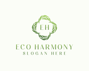 Herbal Eco Garden logo design