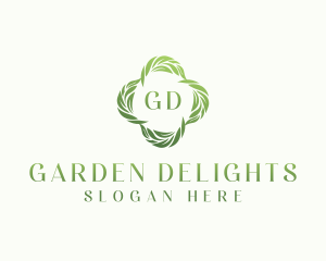 Herbal Eco Garden logo design