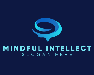 Swirl Brain Neurologist logo design