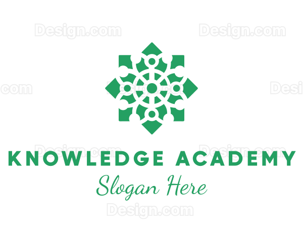 Garden Floral Pattern Logo