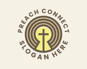 Biblical Cross Parish logo design