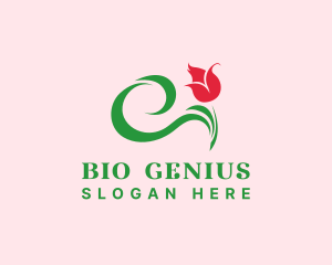 Tulip Flower Shop logo design