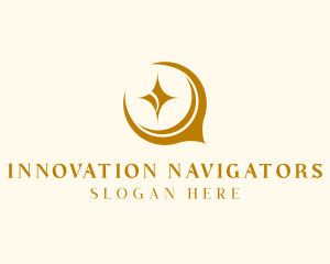 Mystic Moon Navigation logo design