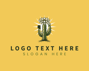 Saguaro Cactus Blossom logo