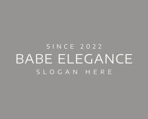 Elegant Boutique Business logo design