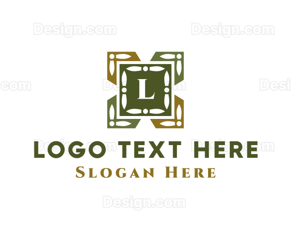 Tile Flooring Pattern Logo