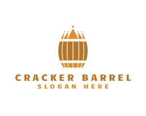 Beer Barrel Crown logo design