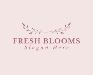Generic Floral Spa logo design
