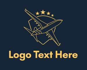 Golden Shield Plane logo