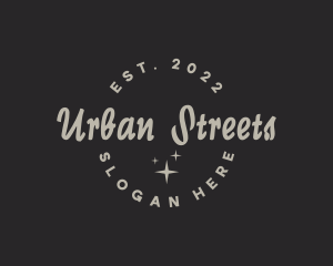 Street Art Clothing Business logo design