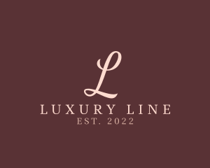 Luxury Brand Fashion logo design