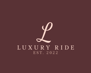 Luxury Brand Fashion logo design