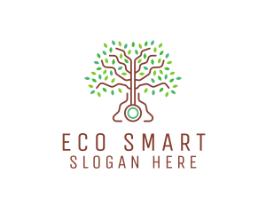 Tree Leaves Ecology logo