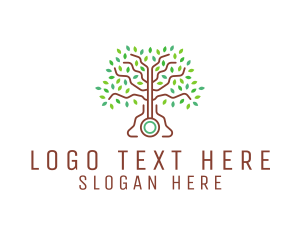 Tree Leaves Ecology logo