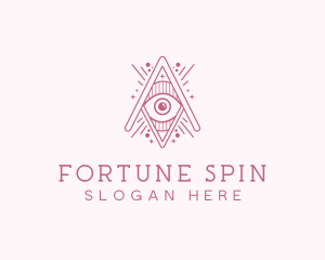 Mystical Boho Eye logo design