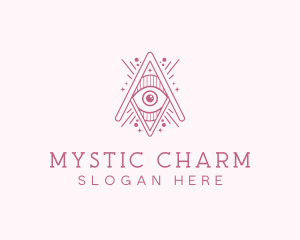 Mystical Boho Eye logo design