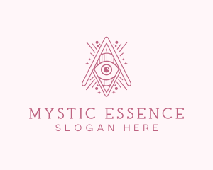 Mystical Boho Eye logo design