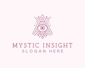 Mystical Boho Eye logo design