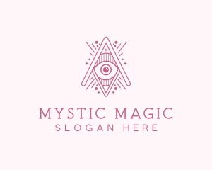 Mystical Boho Eye logo design