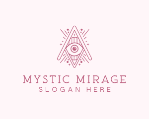 Mystical Boho Eye logo design