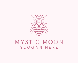 Mystical Boho Eye logo design