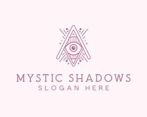 Mystical Boho Eye logo design