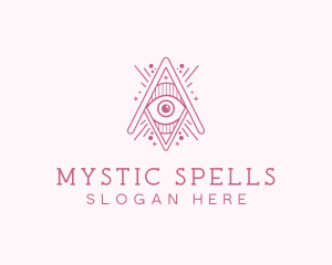 Mystical Boho Eye logo design