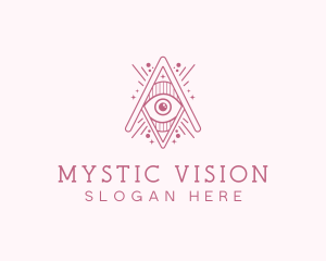 Mystical Boho Eye logo design