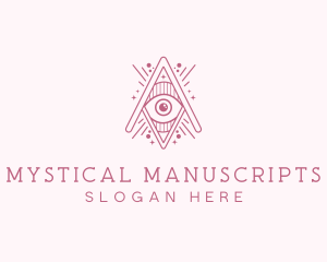 Mystical Boho Eye logo design