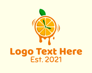 Orange Juice Clock  logo