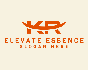 Professional Generic Letter KR Monogram  Logo
