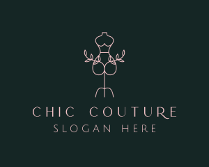 Sexy Fashion Mannequin  logo design