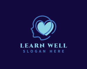 Mental Heart Wellness logo design