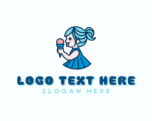 Ice Cream Girl logo