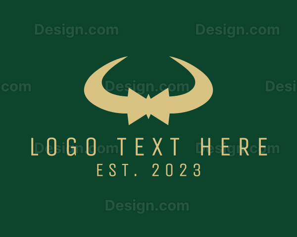 Elegant Bow Tie Logo